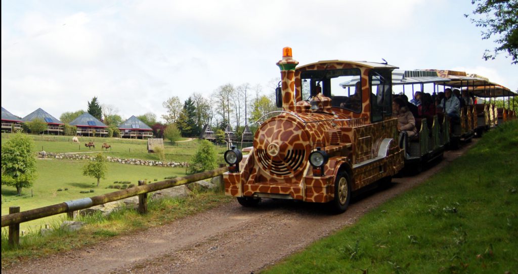 Visites dans le petit train Arcadia